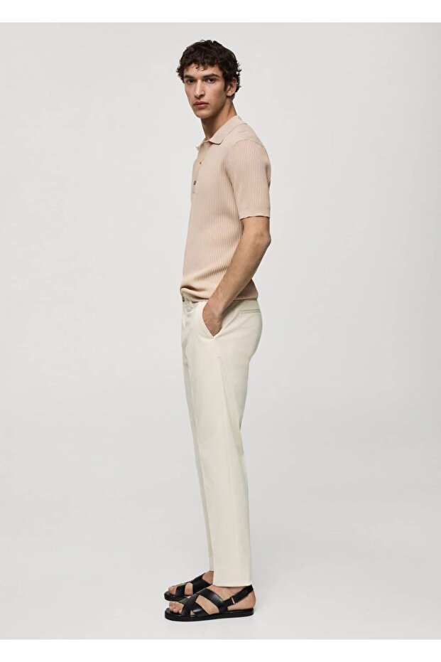 Dar kesim chino pantolon - 6