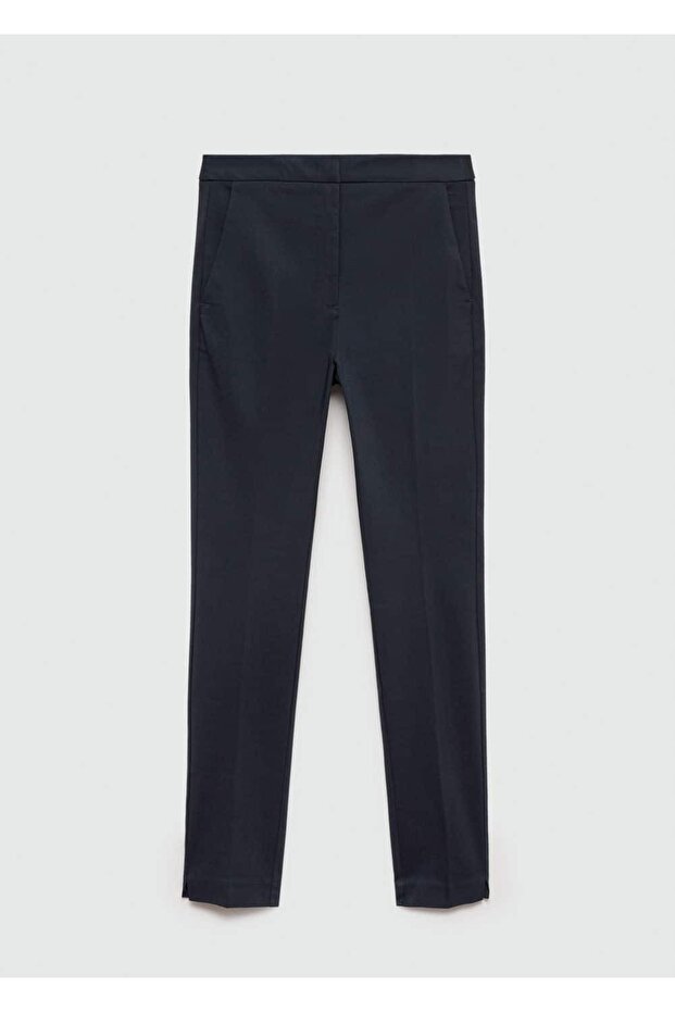 Dar kesim kısa paçalı pantolon - 3