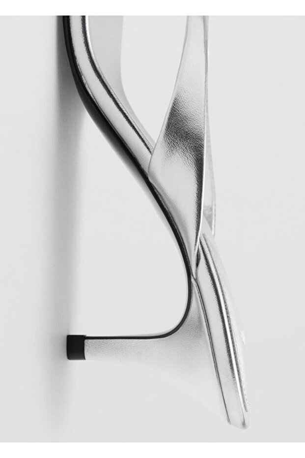 Sandale cu toc metalic - 5