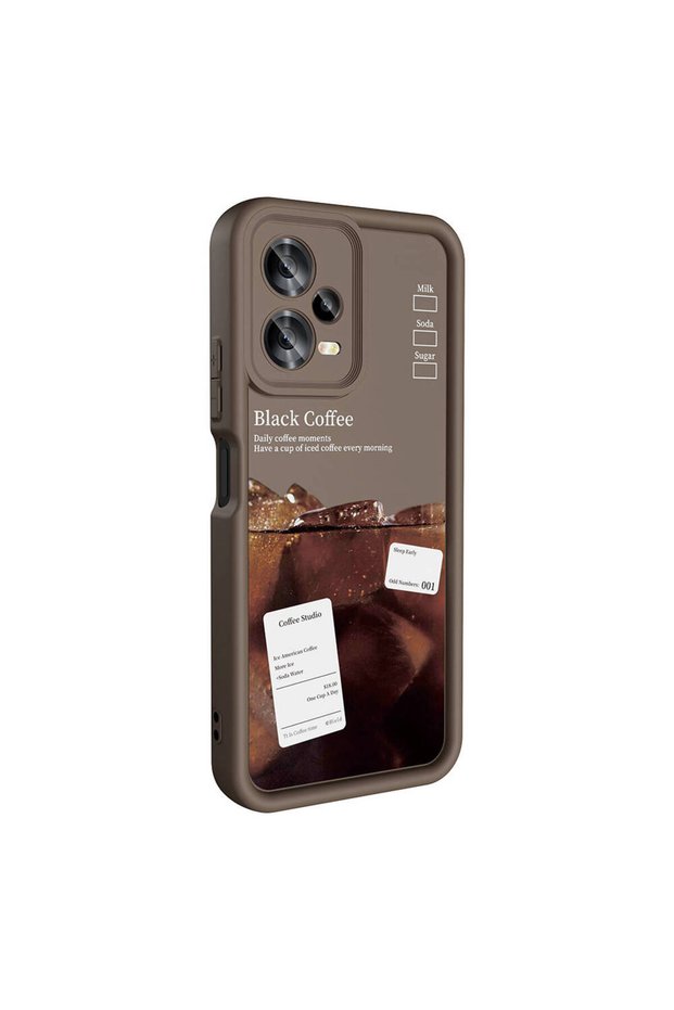 حافظة متوافقة مع هاتف Redmi Note 12 5G مع غطاء خلفي مطبوع وواقي للكاميرا