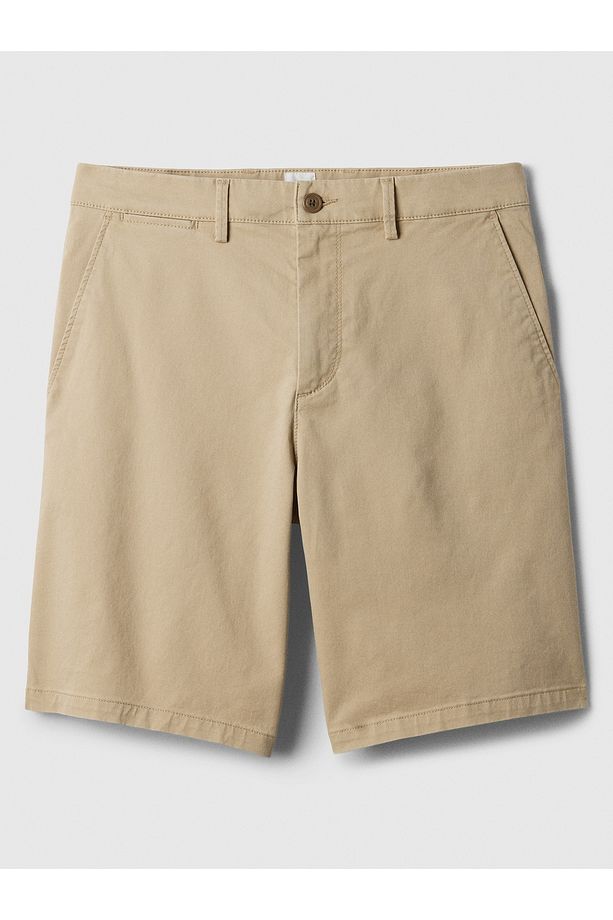 Erkek Bej Essential Khaki Şort - 2