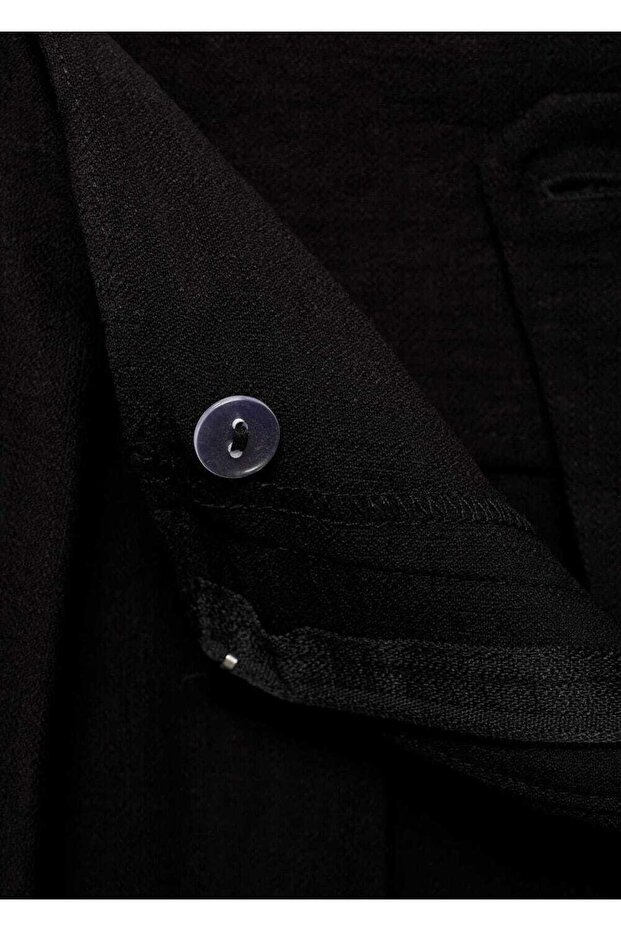 Wideleg pilili pantolon - 7