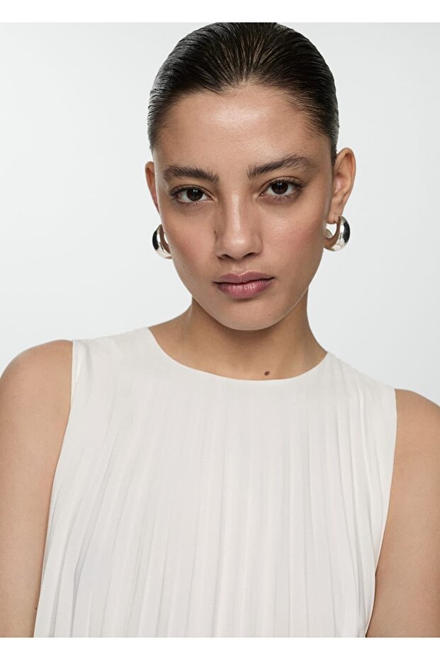 Pilili kloş elbise - 5