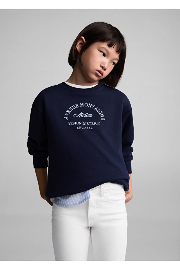 Yırtmaçlı flared jean - 1