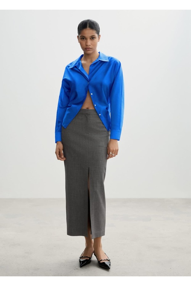 Saten lyocell gömlek - 2