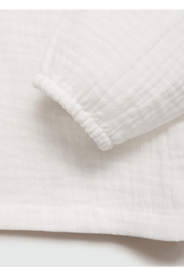 Pamuklu Bambula Gömlek - 4