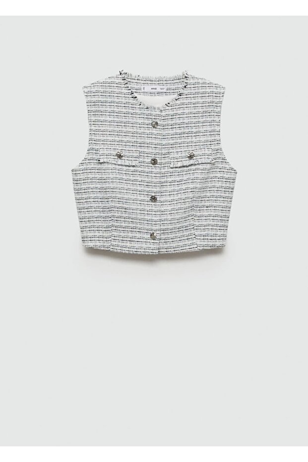 Kısa tüvit bluz - 3