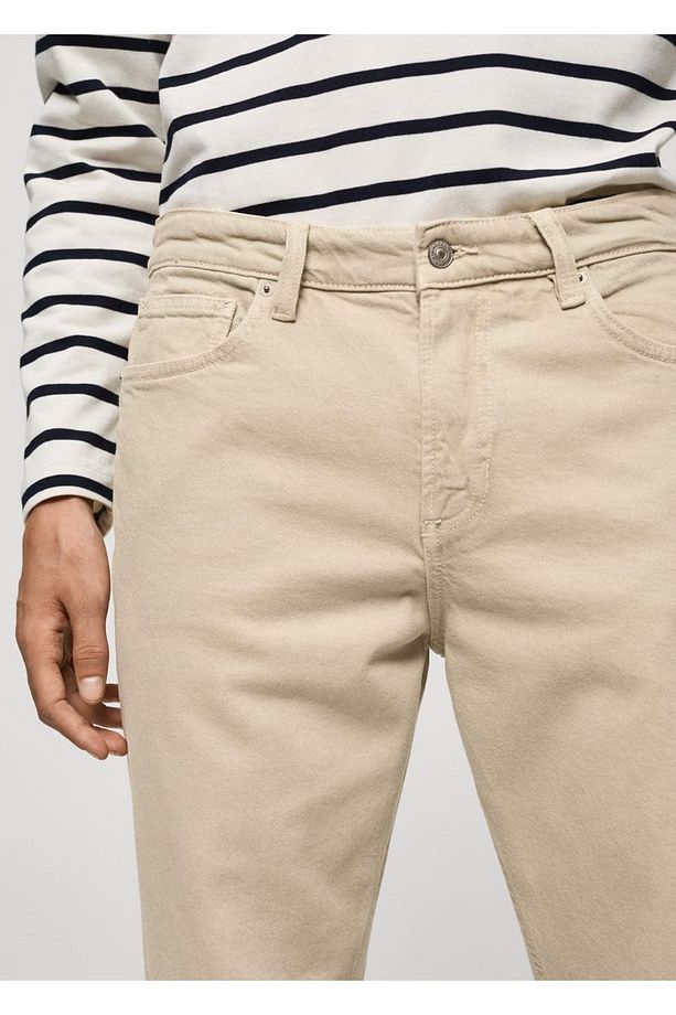 Ben Tapered Crop Jean Pantolon - 6