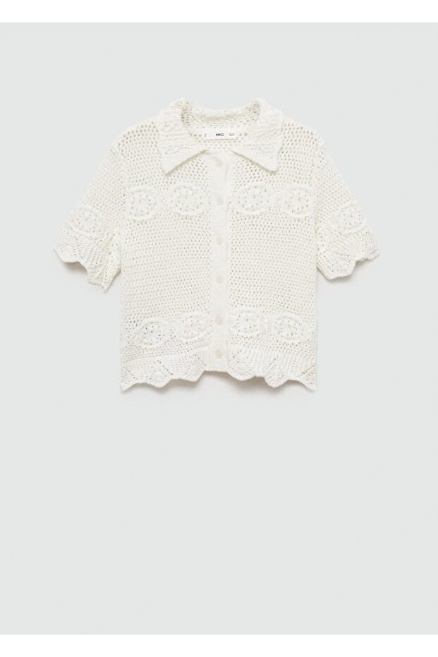 Kroşe triko hırka - 2