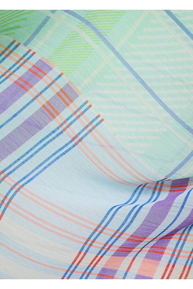 Asymmetrische Rüschenbluse - 7