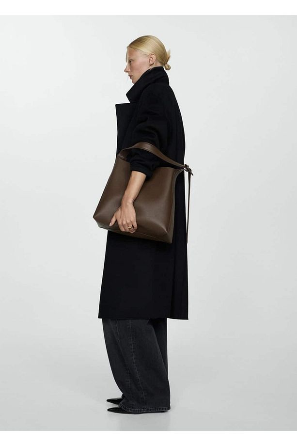 El yapımı oversize yün palto - 6