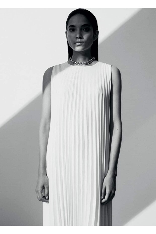 Pilili kloş elbise - 8