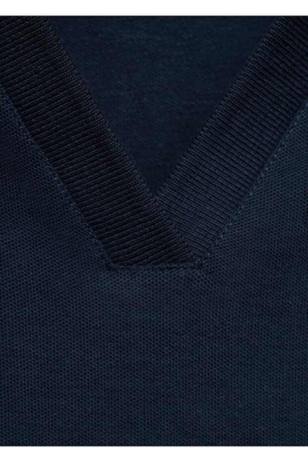 Pamuklu crop polo gömlek - 5