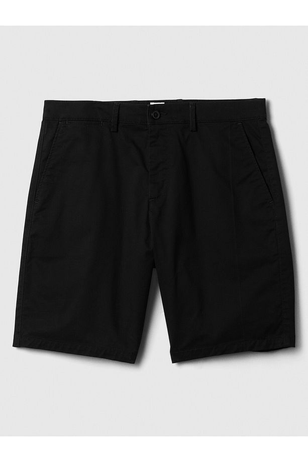 Erkek Siyah Essential Khaki Şort - 2