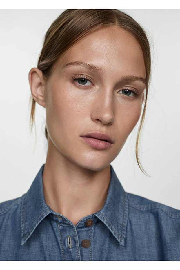 Cepli denim gömlek - 6