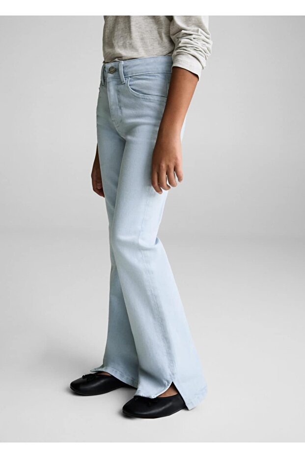 İspanyol paça kot pantolon - 1