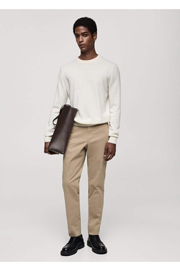 Dar kesim serj chino pantolon - 2