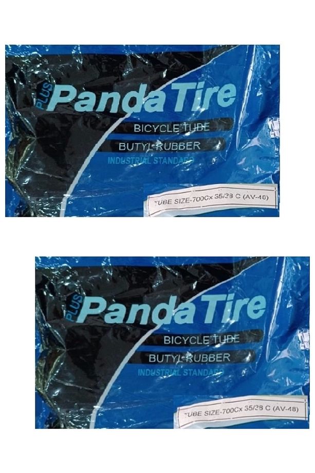 Panda 28 Jant 700x35C - 700x45C Bisiklet İç Lastiği AV 48 mm Motor Sibop X 2 Adet - 1