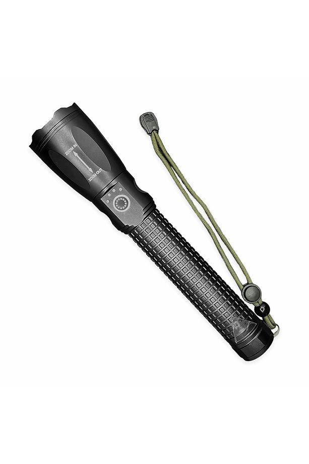 USB Şarjlı Zoomlu 20W El Feneri PT-4113 - 1