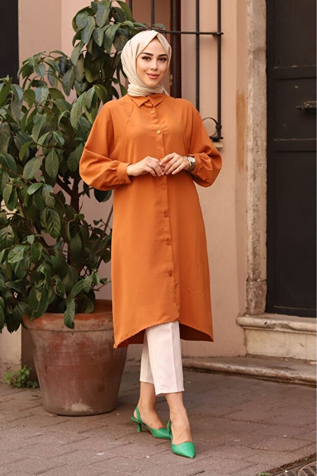 Buttoned Araboy Tunic - 1