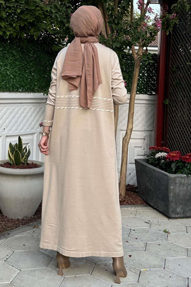 Samanyolu Taş Triko Elbise - 7