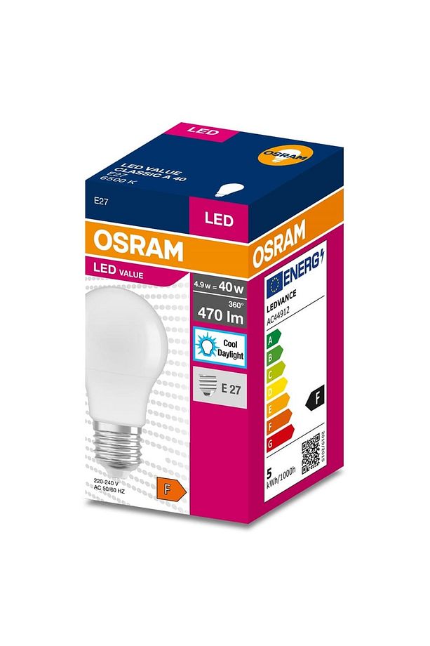 4,9w Led Value Beyaz Işık E-27 Mini Led Ampul 5 Adet - 2