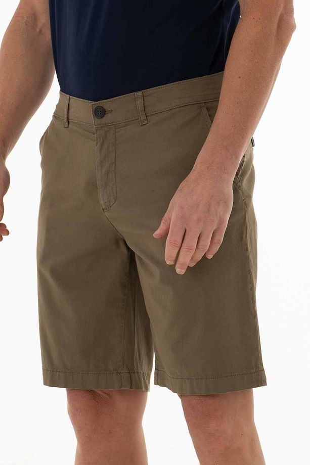 Erkek Haki Regular Fit Şort Y25505278501 - 8
