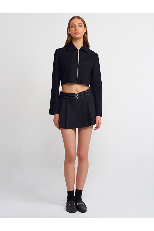 60722 سترة قصيرة-أسود - 3