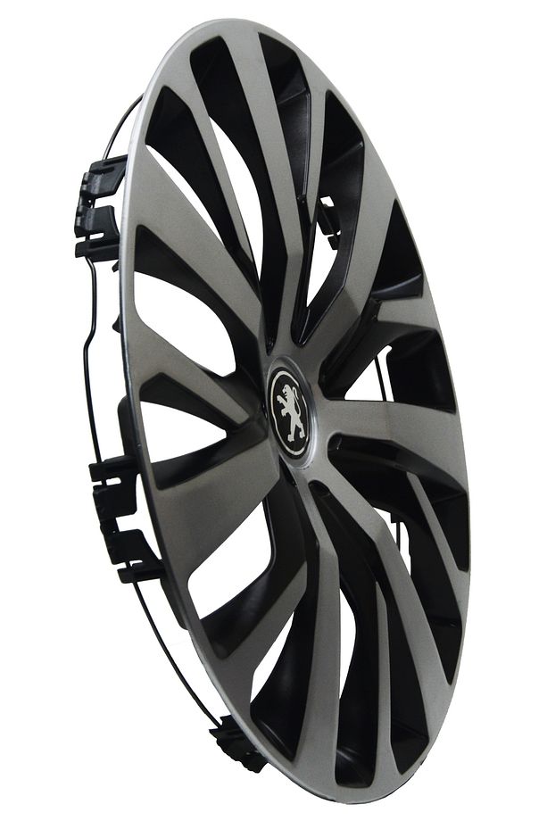 Jant Kapağı Kırılmaz Siyah Gri 14" Rifter Model (Adet Olarak) - 2