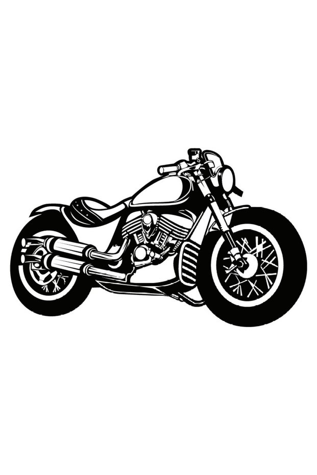 Classic Motorcycles Model 8 Auto Domestic Production A+Quality 25 X 15 cm Durable
