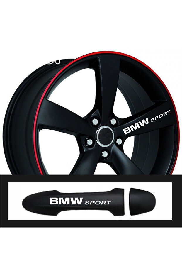 Custom New Compatible Accessory for Bmw Ix3 Auto Door Handle/Rim Custom New Sticker 10 Pcs 10*1,5 cm