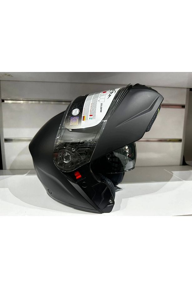 Sw 917 Solid Gloss White (PARLAK BEYAZ) Çene Açılır Kask - 2