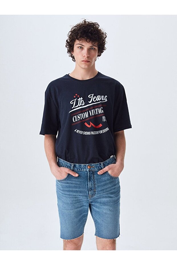 Stephano Klasik Kesim Jean Bermuda - 2