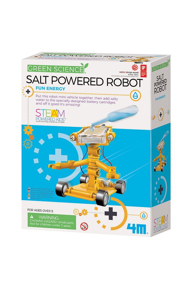 Tuzlu Su ile Çalışan Robot Kiti - 3