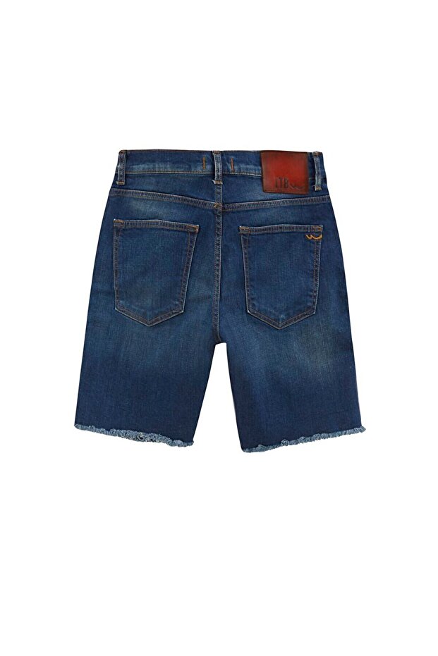 Leonis Slim Jean Bermuda - 2