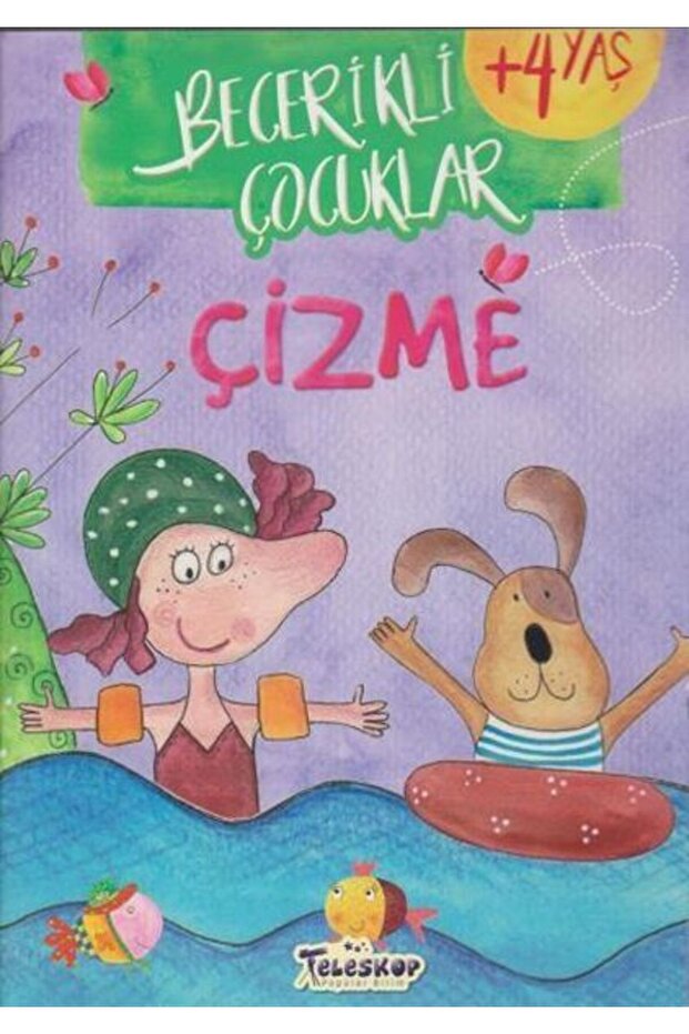 Çizme - Becerikli Çocuklar Kolektif Kitabı 32 Sayfa Teleskop Popüler Bilim