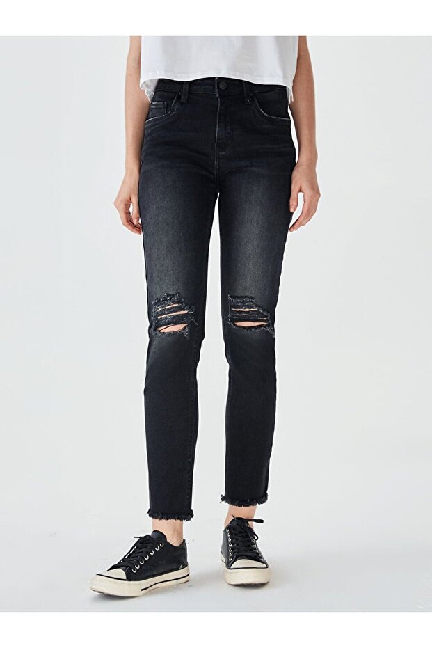 Lına Cut Pantolon - 1