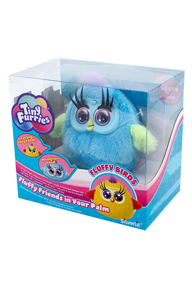Tiny Furies Fluffy Birds - Turkuaz - 2