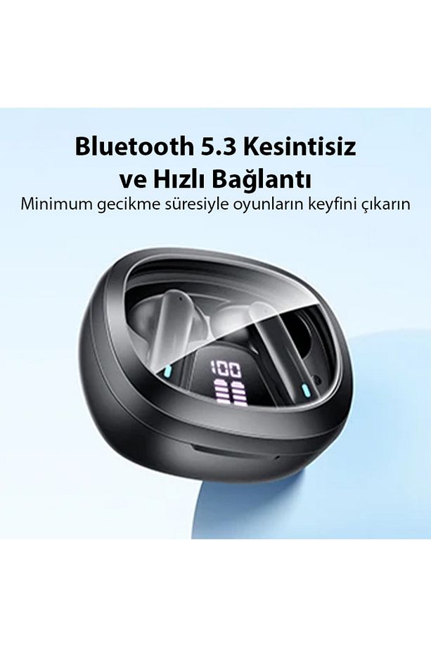 Hoco Eq6 Göstergeli Tws Bluetooth 5.3 Kablosuz Stereo Kulakiçi Kulaklık - 3