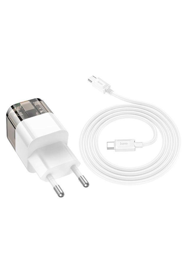 C131a Platinum Pd30w Qc3.0 Girişli Hızlı Şarj Başlığı Ve Type-c To Type-c Kablo - 3