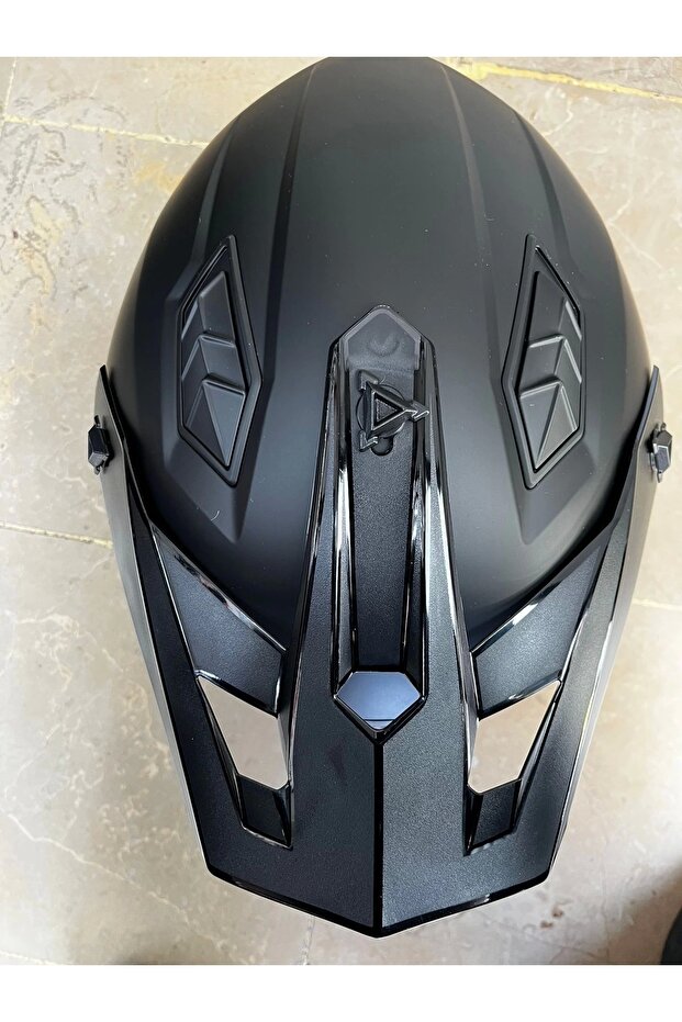 Kask X1-x Seul Çene Çıkan Mat Siyah - 3