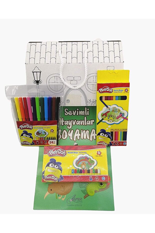 Play-Doh Boyama Evi Seti 52 Parça - 2