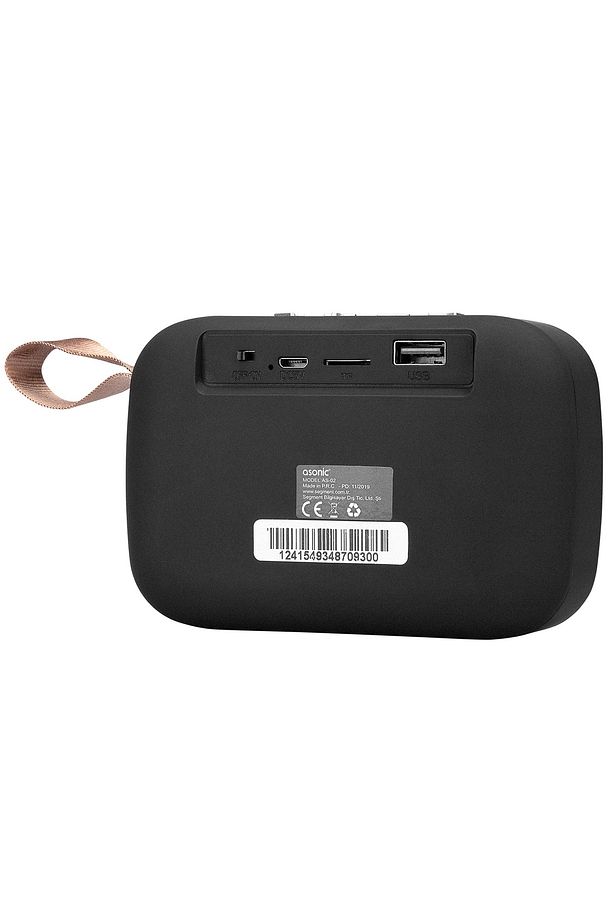 As-02 Gümüş Bluetooth 3w Tf-usb Destekli Speaker Hoparlör - 4