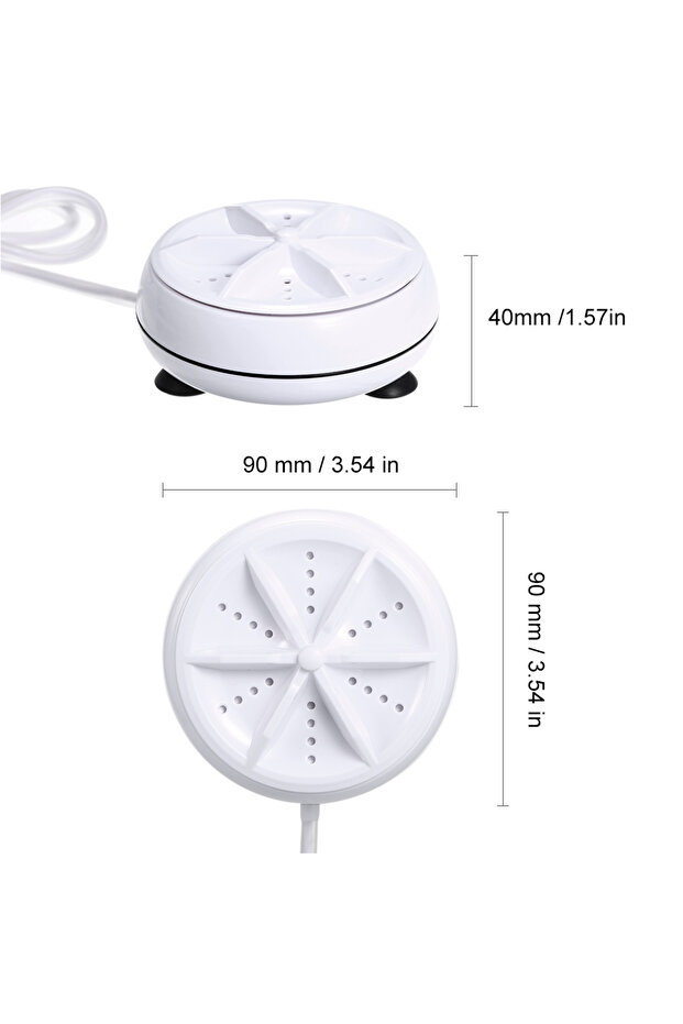 Mini Portatif Çamaşır Makinesi - 5