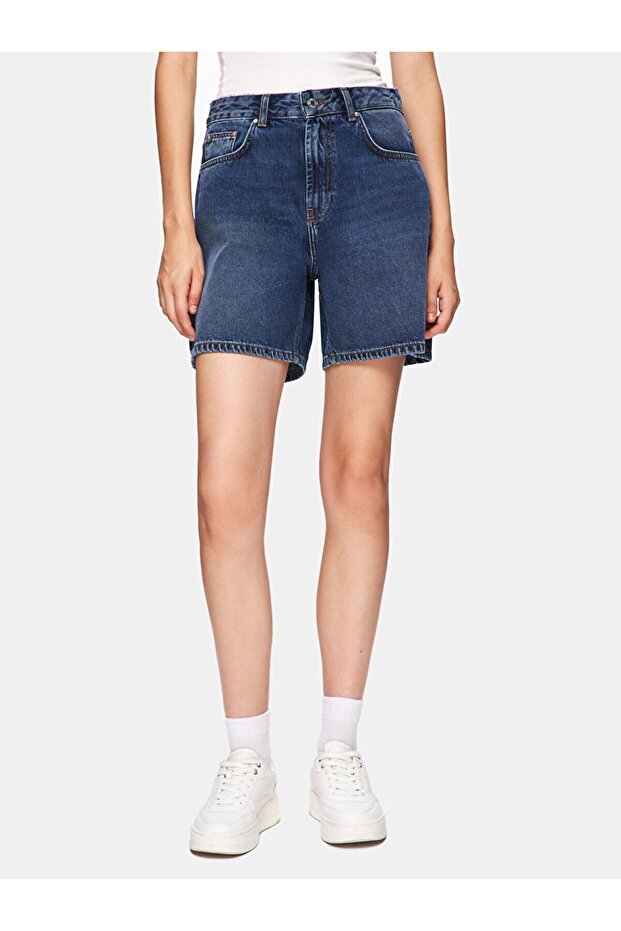 Lızzıe Regular Jean Şort - 2