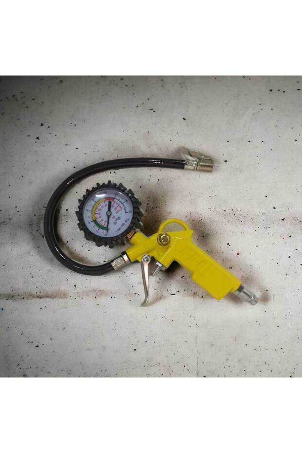 Saatli Lastik Şişirme Pompası - 1