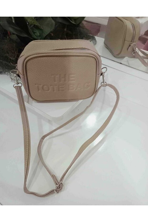 Women's Beige the Tote Bag Hand and Shoulder Bag