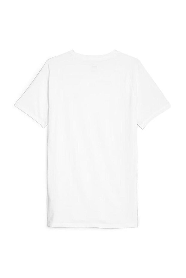 EVOSTRIPE Tee White Tişört - 4