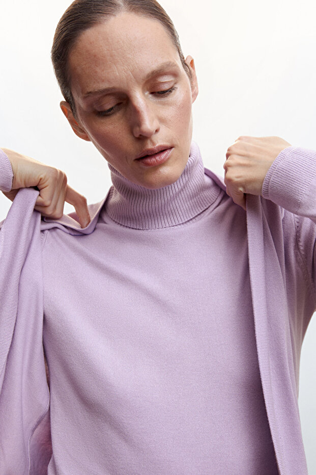 Fine-knit cardigan - 5