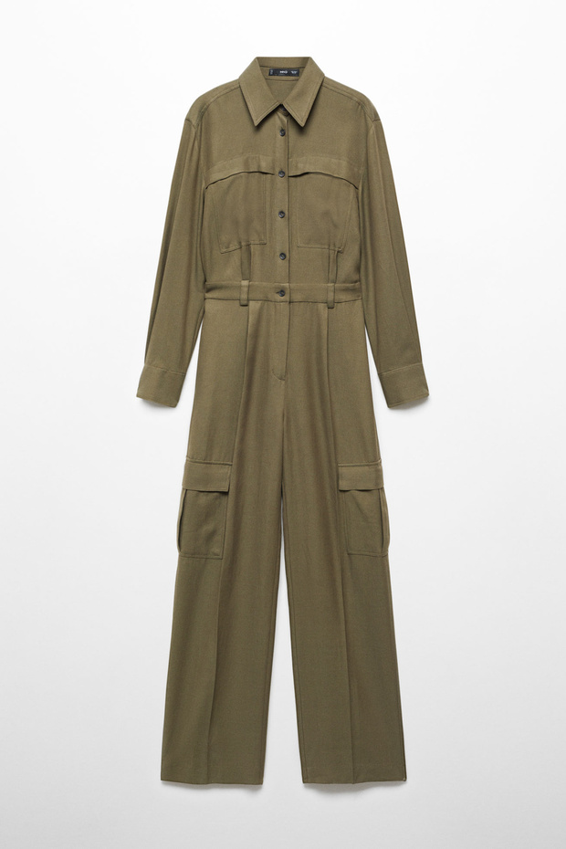 Cotton pockets jumpsuit - 3